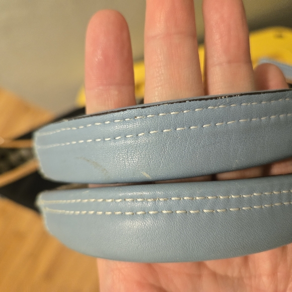 Coach Vintage Hamptons Weekend XL Nylon Travel Tote - Black/Blue - Picture 9 of 16